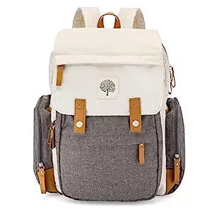 The Best Diaper Backpack for Luxe Travel Moms - Parker Baby Birch Bag Revie