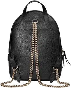 Gucci Soho Black Backpack Calf Leather Backpack Ladies Bag Italy New