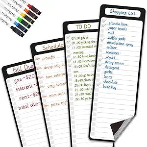 The Magnetic Dry Erase List Board - Your Ultimate Travel Companion