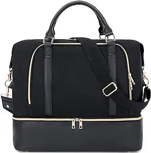 The Perfect Bag for Any Jet-Setter: CAMTOP Women Ladies Travel Weekender Ba