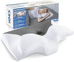 HOMCA Cervical Pillow Memory Foam Pillows: Sweet Dreams for Your Neck!
