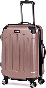 Kenneth Cole Reaction Renegade ABS Expandable 8-Wheel Upright, Rose Gold, 2
