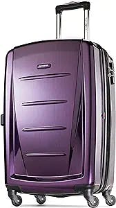 Samsonite Winfield 2 Hardside Luggage with Spinner Wheels, Carry-On 20-Inch, Purple