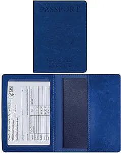 Travel in Style with the Passport and Vaccine Card Holder Combo!