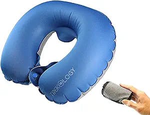 TREKOLOGY Inflatable Neck Pillows for Travel Pillow - The Ultimate Addition