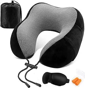 Luxurious Sleep on Any Trip with Leaflai Memory Foam Travel Pillow