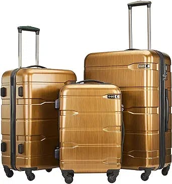 Vacation like a Queen with Coolife Luggage Expandable 3 Piece Sets: A Compr