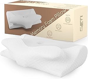 SLIFFI - Cervical Memory Foam Pillow Review: Sleep Like a Queen Bee with Th